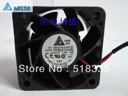 Delta FFB0412VHN 4CM 40*40*28MM 4028 12V 0.45A 2 Wire Server Inverter Cooling Fan