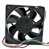 10pcs 80mm Fan  AVC DATB0825B2S 8025 DC 12V 0.84A PWM Speed Winds Cooling Fan