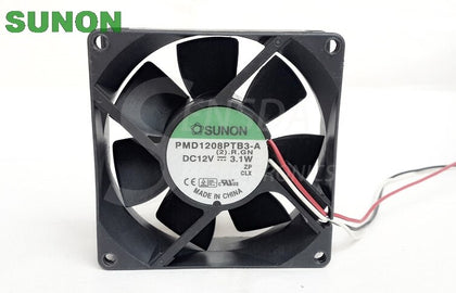 SUNON Maglev PMD1208PTB3-A 12V 3.1W  Cpu Cooler Heatsink Axial Cooling Fan 8cm 8025 80x80x25mm 8cm