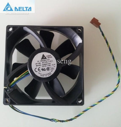 Delta AUB0912HH  PWM Cooling Fan 9225 92mm 90mm 411456-001 DC12V 0.40A Server Cooler