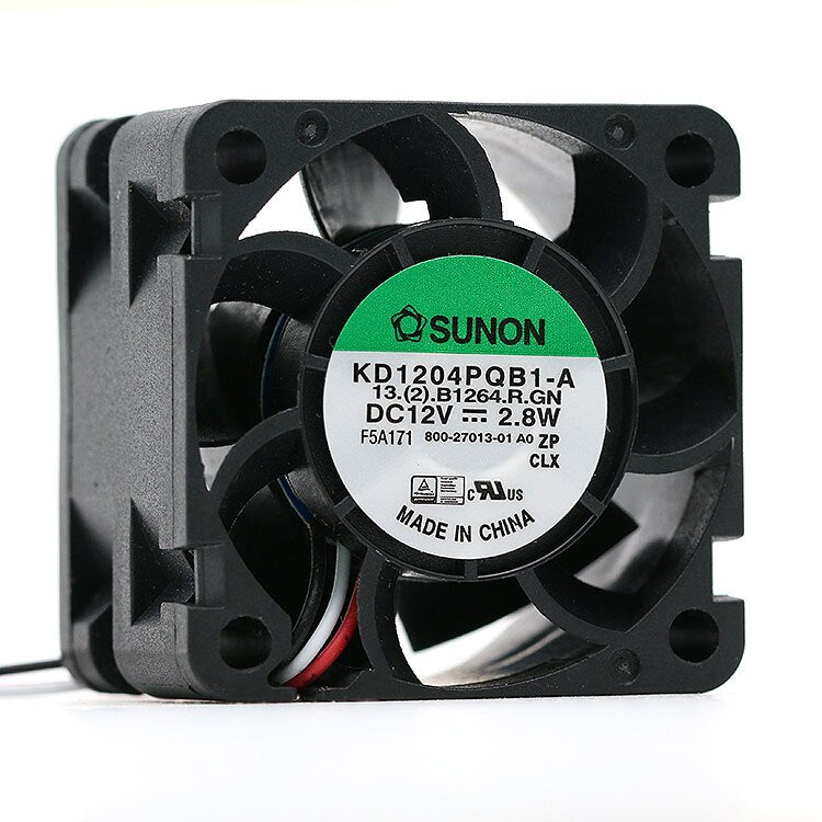 Sunon KD1204PQB1-A 40*40*28mm 40mm DC12V 2.8W 1U Case Server Inverter Cooling Fan