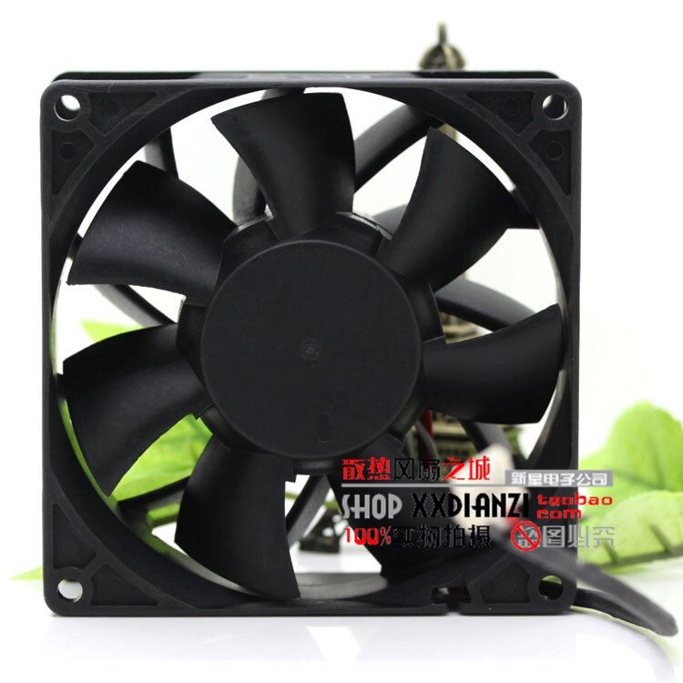 Sunon PMD1209PMB3-A 9cm 9238 5.6W 12V Double Ball Large Air Volume Industrial Cooling Fan