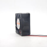Y.S.Tech FD246025EB 24V DC 0.21A label and 60x60x25mm side profile