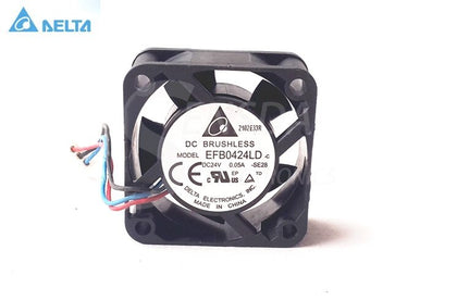 Delta EFB0424LD DC 24V 0.05A Server Square Fan 3-wire 40x40x20mm 40mm Cooling Fans