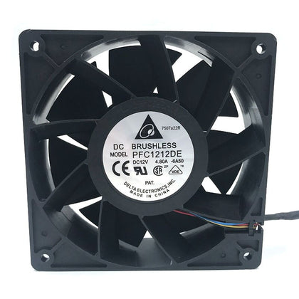 Delta PFC1212DE 12V DC 120x120x38mm Brushless Cooling Fan - product photo 2