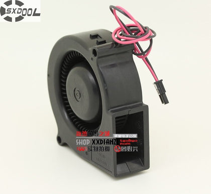 SXDOOL DC Blower SMBD24H4 DC 24V 0.19A 7625 76MM Turbo Cooling  Fan