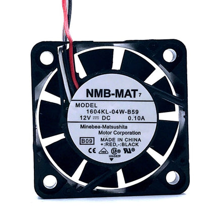 NMB 1604KL-04W-B59 12V DC 40x40x10mm Brushless Cooling Fan - product photo 2