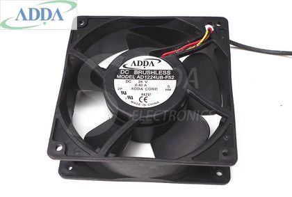 ADDA AD1224UB-F52 12038 12cm 120mm DC 24V 0.2A  DC Brushless Cooling Fans Blower Industrial Cooler