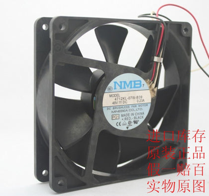 NMB 4712KL-07W-B39 48V DC 120x120x32mm Brushless Cooling Fan - product photo 2