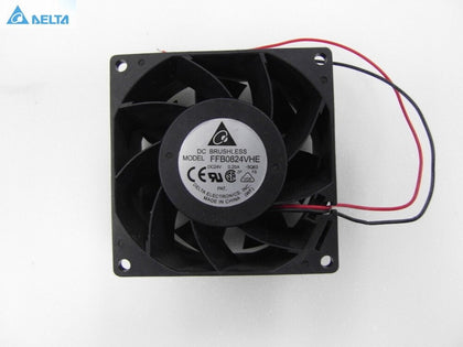 Delta FFB0824VHE 8038 DC 80*80*38mm DC 24V 0.25A 4200RPM 57.21CFM Cooling Fan