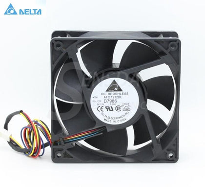 Delta AFC1212DE D6168 12CM 120MM 12038 DC 12V 3.0A Powerful Case Inverter Pwm Cpu Computer Radiator Cooling Fans