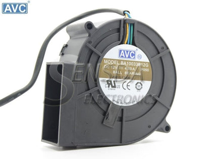 AVC BA10033B12G P050 9733 DC 12V 4.5A Super Violent Blower Air Dryer Exhaust Fan