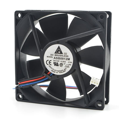 Delta ASB0912M 12V DC 90x90x25mm Brushless Cooling Fan - product photo 2