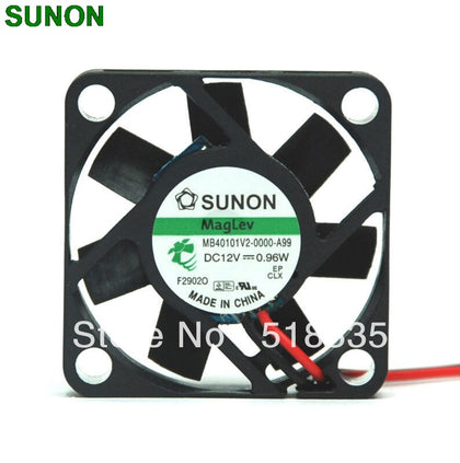 Sunon DC Fan Maglev MB40101V2 0000 A99  4CM 40*40*10MM 4010 DC12V 0 96W MB40101V2 2P