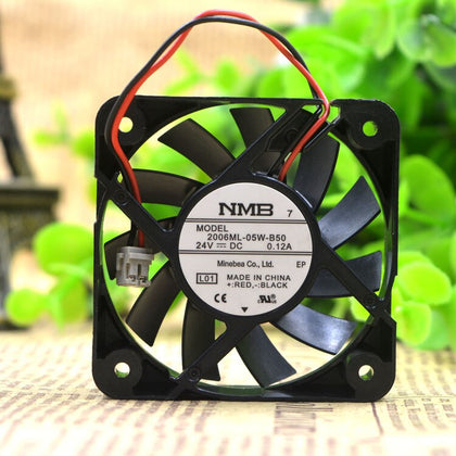 NMB 2006ML-05W-B50 24V DC 50x50x15mm Brushless Cooling Fan - product photo 2
