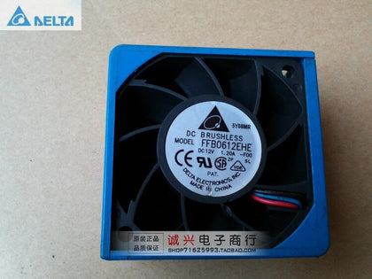 Delta FFB0612EHE 6CM 12V 1.2A Dual Ball Bearing Server Cooling Fan