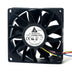 Delta FFB0812SH 80x80x25mm 12V DC 0.60A 4-Wire Axial Cooling Fan