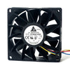 Delta FFB0812SH 80*80*25mm 12V 0.60A 4-wire Pwm 67cfm High Volume Booster Cooling Fan