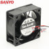 Sanyo Denki 109R0612S419 60x60x25mm 12V DC 0.17A Axial Cooling Fan