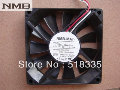 NMB 3106KL-04W-B59 8015 12V 8CM Cooling Fan