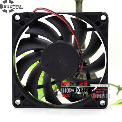 SXDOOL  R128015SL 12V 0.19Amp 8CM 8015 80*80*15mm Power Supply Cabinet Fan