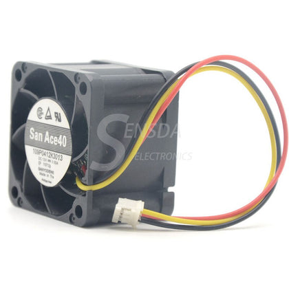 Sanyo 109P0412K3013 12V DC 40x40x28mm Brushless Cooling Fan - product photo 2