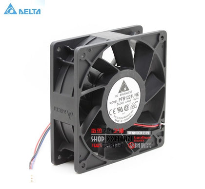 Delta PFB1224UHE 12CM 24V 2.40A three-wire Inverter Cooling Fan Violence