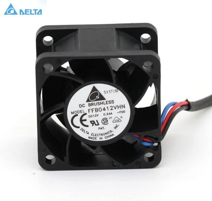 Delta FFB0412VHN 40*40*28mm 4cm 40mm Fan DC 12V 0. 24A Quality Assurance