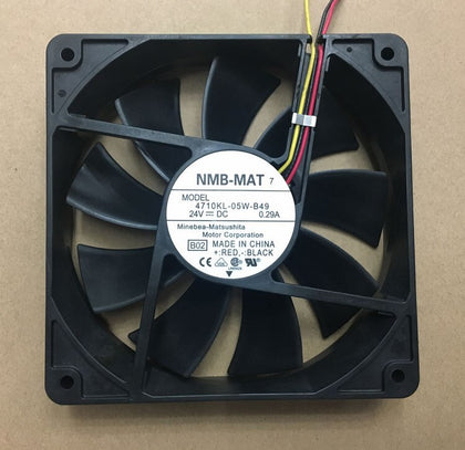 NMB 4710KL-05W-B49 12025 12CM 24V 0.29A Equipment Fan 120*120*25