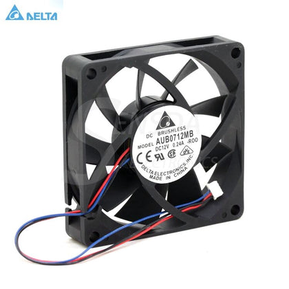 Delta AUB0712MB 7015 70mm 7cm DC 12V 0.24A 4Wire PWM DC Brushless Cooling Fan