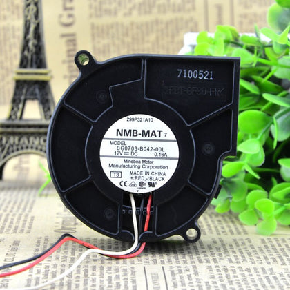 NMB BG0703-B042-00L 12V DC 75x75x24mm DC Blower Fan - product photo 2
