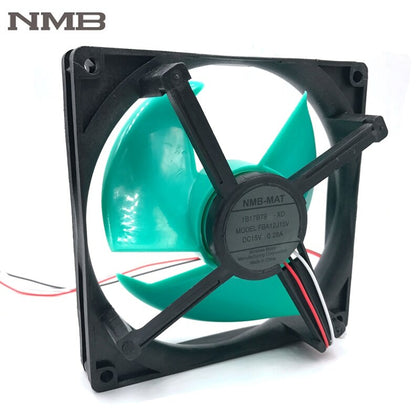 NMB  FBA12J15V   15V 0.28A Refrigerator Cooling Fan