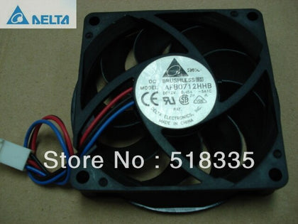 Delta AFB0712HHB 7CM 70MM 7015 70*70*15MM DC12V 0.45A three-wire Fan Manufacture Warranty