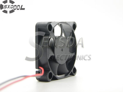 SXDOOL High Quality 5010 5cm 50mm 50*50*10mm DC 12V 2 Pin 0.12A PC Chipset VGA Video Heatsink Cooler Server Cooling Fans