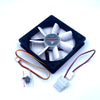 120mm fan computer case cooling fan EC12025M12SA 12025 sleeve 12V 0.28A 1200RPM 58.6CFM 18.6DBA