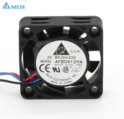 Delta AFB0412HA DC 12V 0.14A 4CM 40MM 4010 4*4*1CM 40*40*10MM Server Chassis Power Supply Cooling Fans