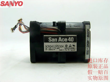 Genuine  Sanyo 4056 12V 0.88A 9CR0412P5S04 1U / 2U Server CPU Fan