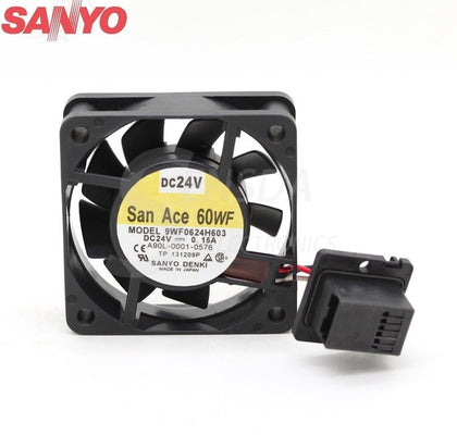 Sanyo 9WF0624H603 6020 24V 0.15A A90L-0001-0576   Waterproof  Cooling Fan