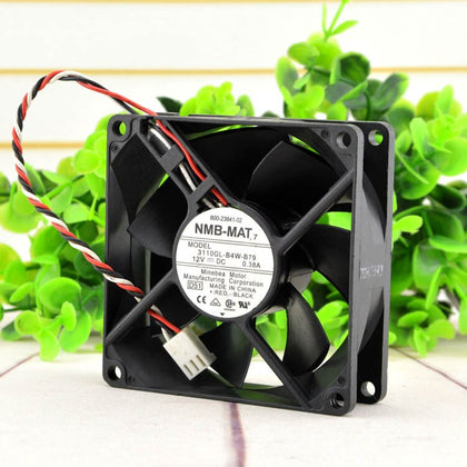 NMB 3110GL-B4W-B79 12V DC 80x80x25mm Brushless Cooling Fan - product photo 2