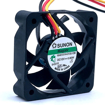 Silent Quiet 40mm Fan   Sunon HA40101V4-D13U-C99 DC12V 0.80W 4CM 4010 TV Case Axial Cooling Fan Low Noise