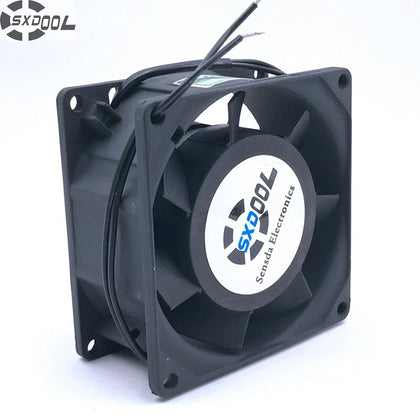 High Quality SXDOOL SJ8038HA2 8cm 80mm 8038 AC 220v 50/60hz 0.10A Cooling Fan 80X80X38 Mm