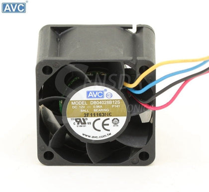 AVC DB04028B12S P141 DC 12V 0.96A 40mm Case Server Cpu Computer Cooling Fans Cooler Radiator 40x40x28mm