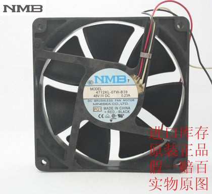 NMB 4712KL-07W-B39 12032 12CM 120mm DC 48V 0.23A Frequency Waterproof Fan