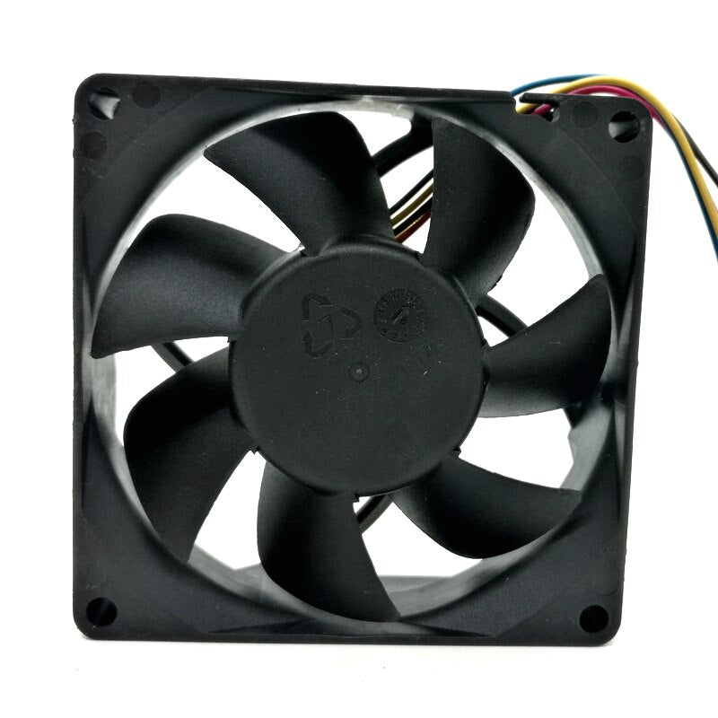 10pcs 80mm Fan  AVC DATB0825B2S 8025 DC 12V 0.84A PWM Speed Winds Cooling Fan