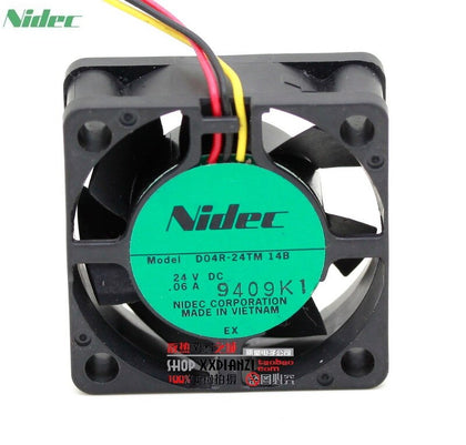 Nidec D04R-24TM 14B  4015 40mm 4cm DC 24V 0.06A Inverter Axial Cooling Fans