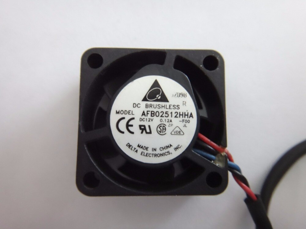 100%   Delta AFB02512HHA  2510 2.5cm 12V 0.12A  SUN 370-5126 V240 V210 P/N:3705126-01 Cpu Cooler Heatsink Fan