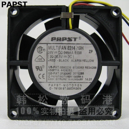 Papst 8032 8cm High Power Cooling Fan Multifan 8314/19h 24v