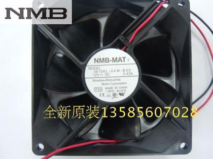 NMB 3610KL-04W-B50-F00 9225 92*92*25mm DC Brushless 12V 0.43A Axial Blower Cooling Fan