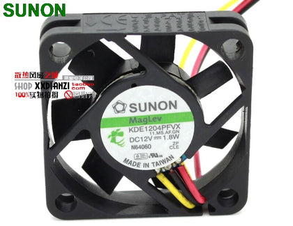 Sunon Fan KDE1204PFVX 40*40*10 Mm 12V 1.8W  With A 3-wire Switch Server Inverter Cooling Fan