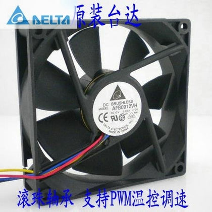 Delta  92*92*25MM Cpu Heatsink Fan 9cm Pwm Ball Bearing